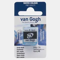 Hete Deal Van Gogh aquarelverf 1/2 napje 735 oxydzwart