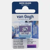 Van Gogh aquarelverf 1/2 napje 847 interference violet Merkproduct