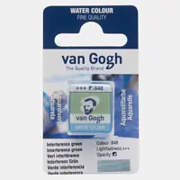 Koopje Van Gogh aquarelverf 1/2 napje 848 interference groen