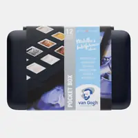 Van Gogh aquarelverf – pocketbox metallic & interference colours Shop Nu