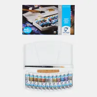 Van Gogh aquarelverf – set 12 tubes metallic & interference Gratis Verzending