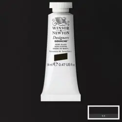 Winsor & Newton designers gouache S1 – 331 ivory black Fabrieksprijs