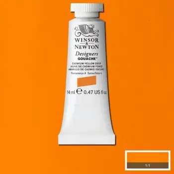 Flitsaanbieding Winsor & Newton designers gouache S4 – 111 cadmium yellow deep