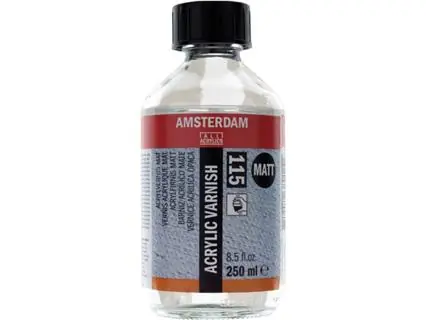 Amsterdam acrylvernis 250ml – mat Merkproduct