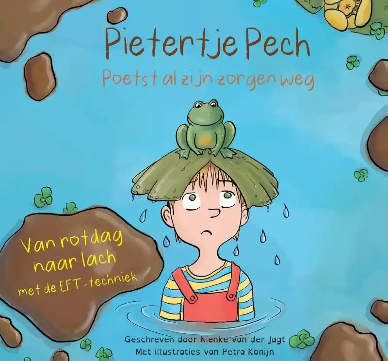 Op = Op Pietertje Pech poetst al zijn zorgen weg
