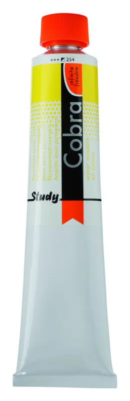 Actieprijs Cobra study 200ml – 254 permanent citroen geel