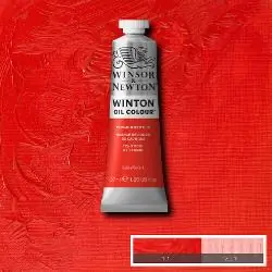 Merkproduct Winsor & Newton Winton olieverf 37ml – 095 cadmiumrood hue