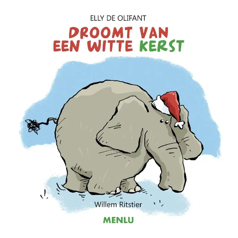 Speciale Aanbieding Elly de olifant droomt van een witte kerst