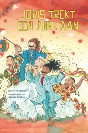 Nieuw Joris trekt een jurk aan