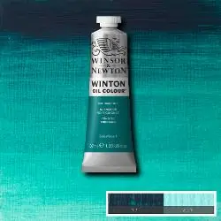 Populair Winsor & Newton Winton olieverf 37ml – 696 viridiangroen