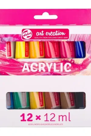 Gratis Verzending ArtCreation acrylverf – set 12 x 12ml