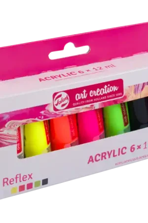 ArtCreation acrylverf – set 6 x 12ml – reflex Direct Verzonden