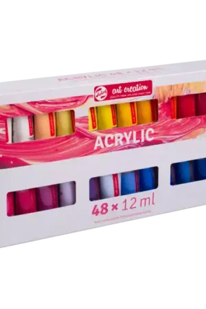 Lage Kosten ArtCreation acrylverf – set 48 x 12ml