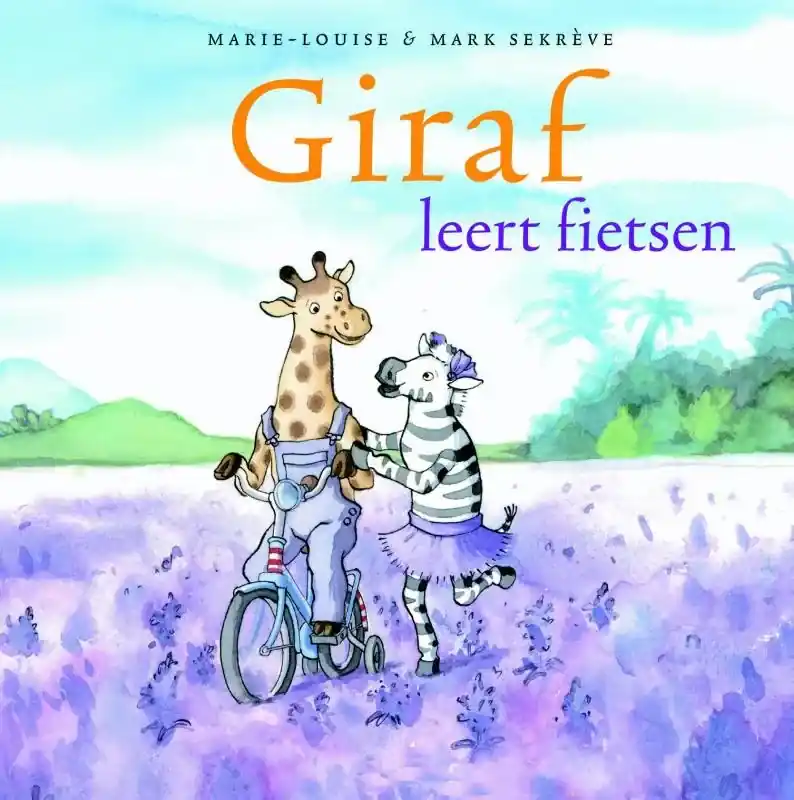 Giraf leert fietsen Weekendaanbieding