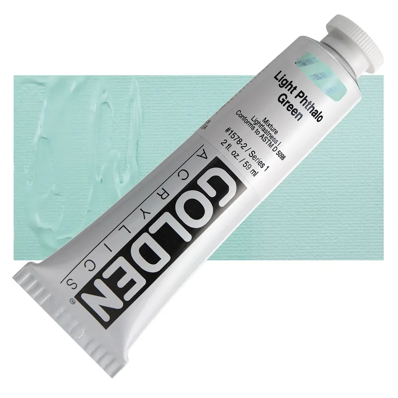 Uitverkoop Golden heavy body acryl 60ml – S1 – 1578 light phthalo green