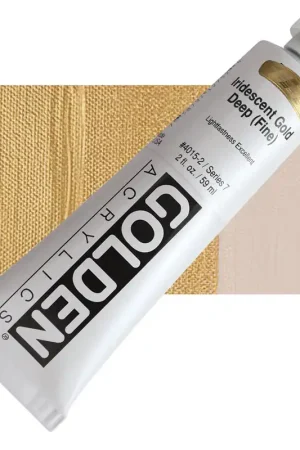 Golden heavy body acryl 60ml – S7 – 4015 iridescent gold deep (fine) Bestel Nu