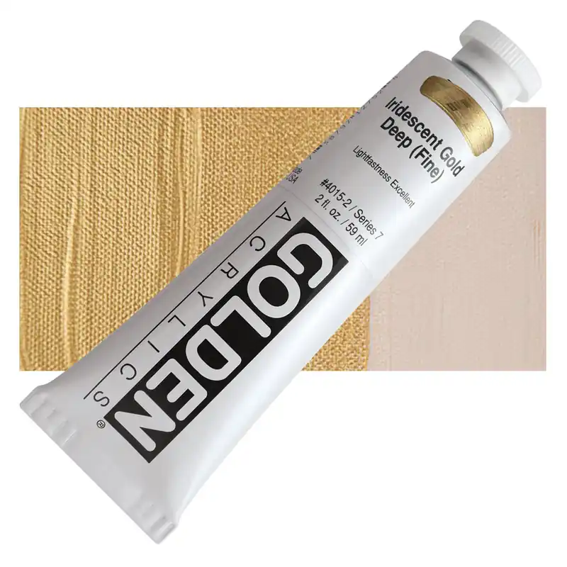 Golden heavy body acryl 60ml – S7 – 4015 iridescent gold deep (fine) Bestel Nu