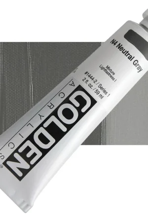 Lage Prijs Golden heavy body acryl 60ml – S1 – 1444 N4 neutral gray