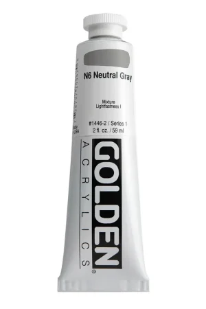 Koop Vandaag Golden heavy body acryl 60ml – S1 – 1446 N6 neutral gray