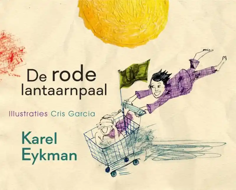 De rode lantaarnpaal Alleen Vandaag