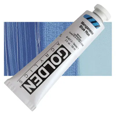 Golden heavy body acryl 60ml – S1 – 1457 manganese blue hue Finale Uitverkoop