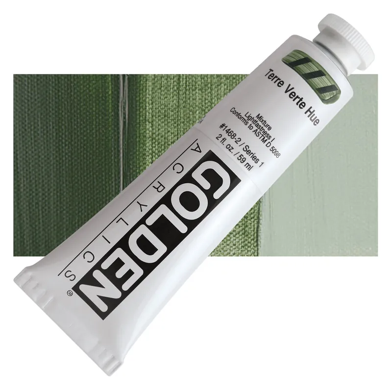 Premium Golden heavy body acryl 60ml – S1 – 1468 terre verte hue