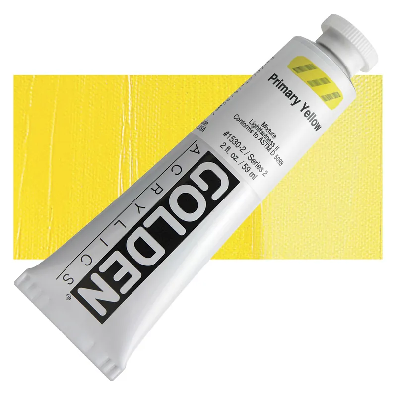 Direct Beschikbaar Golden heavy body acryl 60ml – S2 – 1530 primary yellow