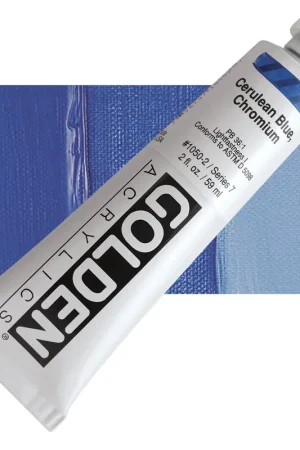 Meest Verkocht Golden heavy body acryl 60ml – S7 – 1050 cerulean blue, chromium