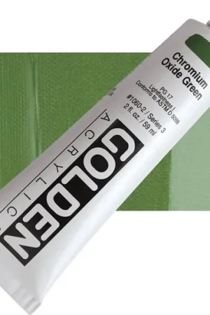 Golden heavy body acryl 60ml – S3 – 1060 chromium oxide green Exclusieve Aanbieding