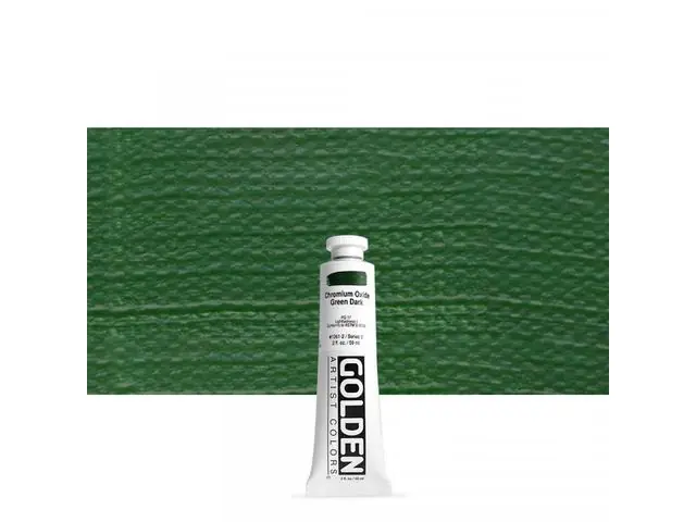 Golden heavy body acryl 60ml – S3 – 1061 chromium oxide green dark Hoge Kwaliteit