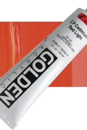 Golden heavy body acryl 60ml – S9 – 1090 cadmium red light Lage Prijs