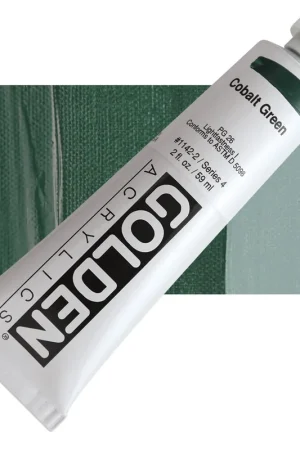 Golden heavy body acryl 60ml – S4 – 1142 cobalt green Dagaanbieding