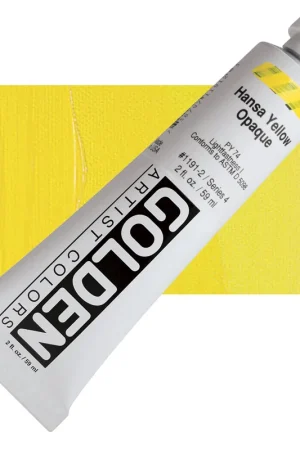 Korting Golden heavy body acryl 60ml – S4 – 1191 hansa yellow opaque