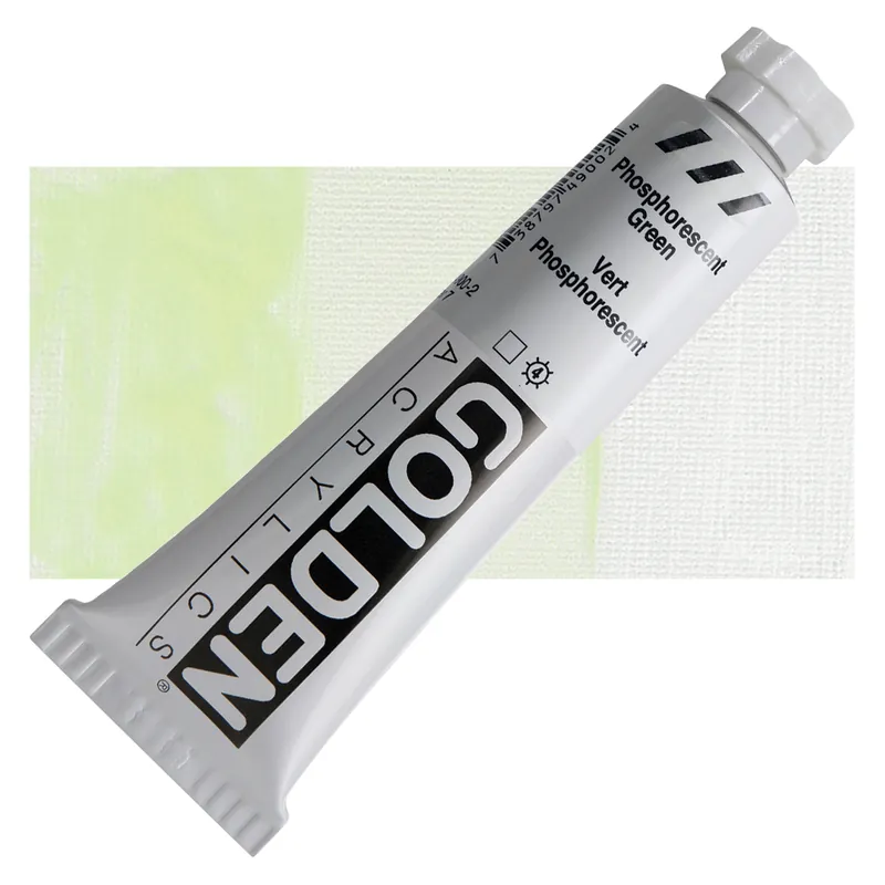 Finale Uitverkoop Golden heavy body acryl 60ml – S7 – 4900 phosphorenscent green