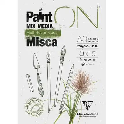 Clairefontaine Paint on – misca A3 250gr Snelle Levering