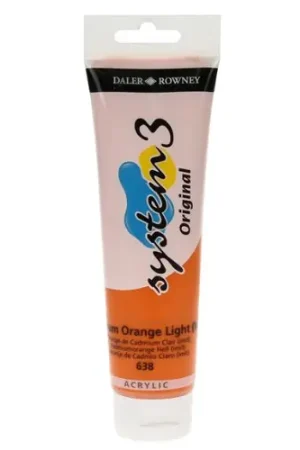 Alleen Vandaag DalerRowney system3 150ml 638 cadmium orange light (hue)