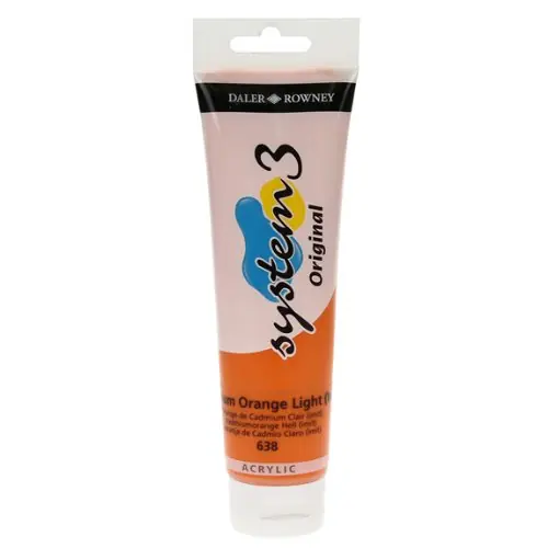 Alleen Vandaag DalerRowney system3 150ml 638 cadmium orange light (hue)