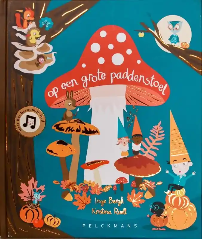 Bestseller Op een grote paddenstoel