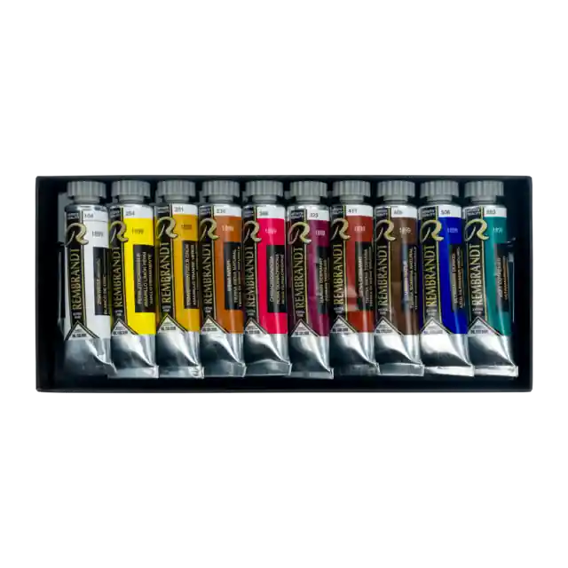 Korting Rembrandt olieverf 15ml – set 10 portret