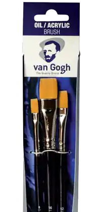 Beperkte Voorraad Van Gogh penselen serie 294 – set 8/12/16 plat