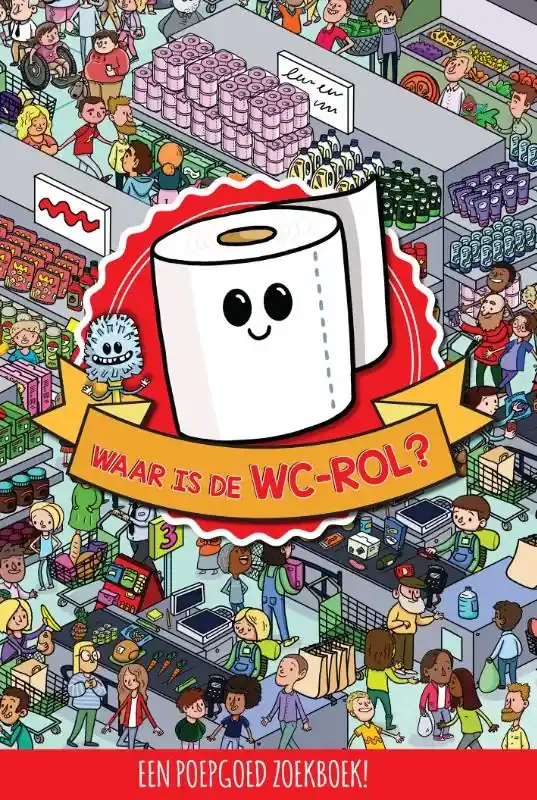 Nieuw Waar is de wc-rol?
