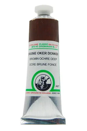 Old Holland classic olieverf 40ml A67 bruine oker donker Betrouwbaar