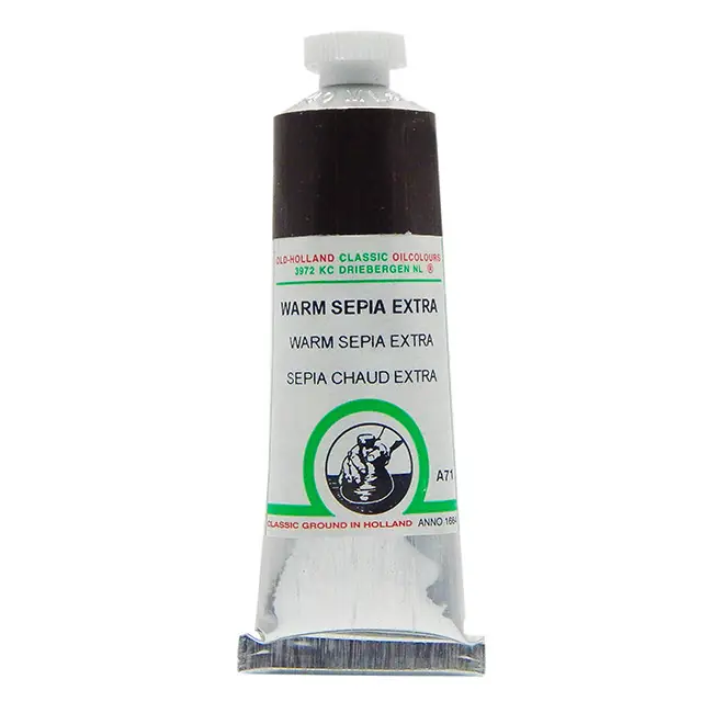 Old Holland classic olieverf 40ml A71 warm sepia extra Beste Prijs