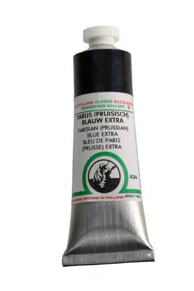Old Holland classic olieverf 40ml A34 parijs (pruisisch) blauw extra Tijdelijk Beschikbaar