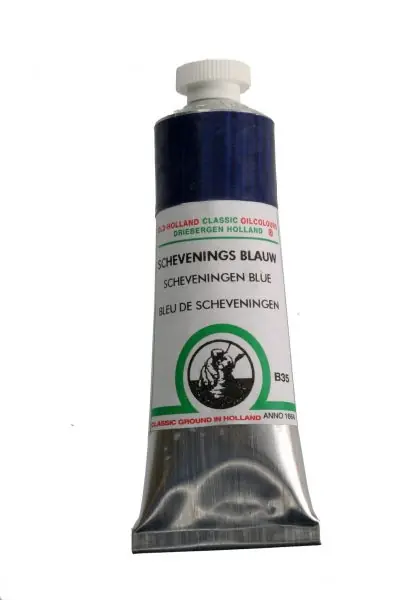 Old Holland classic olieverf 40ml B35 scheveningen blauw Beperkt Aanbod