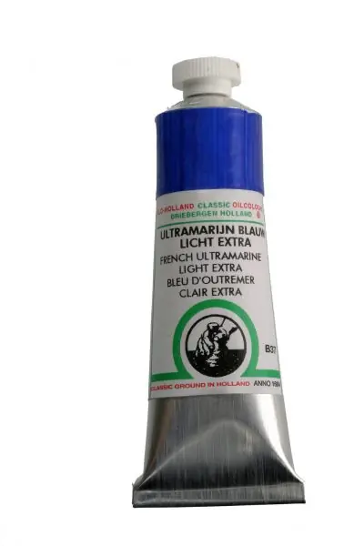 Uitverkoop Old Holland classic olieverf 40ml B37 ultramarijn blauw licht extra