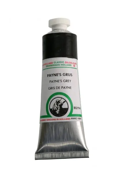 Hete Deal Old Holland classic olieverf 40ml B214 payne's grijs