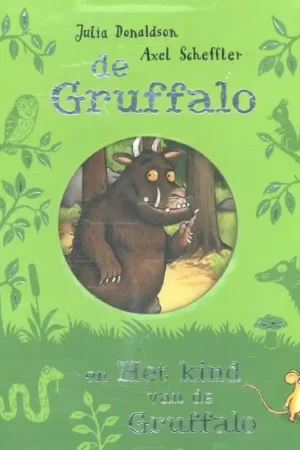 De Gruffalo / Het kind van de Gruffalo kartonboekjes in cassette Tijdelijk Beschikbaar