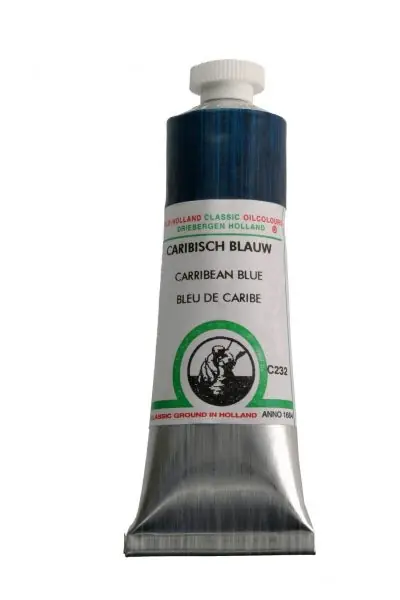 Old Holland classic olieverf 40ml C232 caribisch blauw Bestel Nu