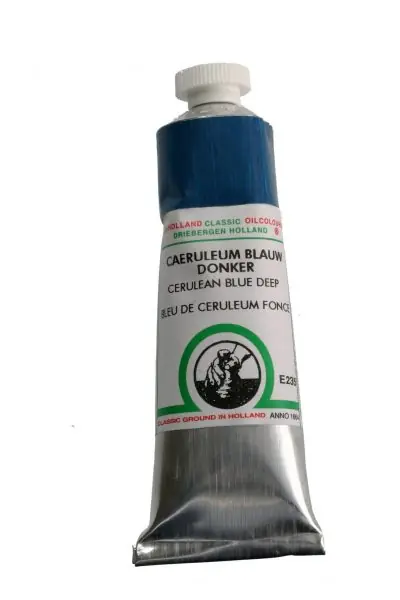 Korting Old Holland classic olieverf 40ml E235 caeruleum blauw donker